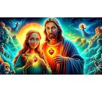 Religión de Jesús Puzzle para Adultos 1000 Piezas Juego de Puzzle Regalo Divertido & Actividad en casa para Adultos y niños de 12 años y más 38x26cm/1000pcs