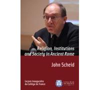 Religion Institutions And Society In Ancient Rome (ebook)