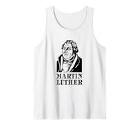 Religión Protestante Iglesia Confirmación Biblia Martin Luther Camiseta sin Mangas
