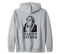 Religión Protestante Iglesia Confirmación Biblia Martin Luther Sudadera con Capucha