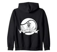 RELIGIOSO JESÚS Tenis Cristo Dios Tenis Sudadera con Capucha