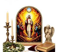 Religious Home Decor Altar Decoration Jesus Virgin Mary Acrylic Stand