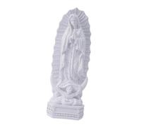 Religious Sculpture Ornament Blessed Mother Statue for Living Room Desk Home