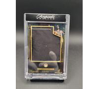 Reliquia 2024 Bruce Lee 50th Anniversary Keepsake Ed Card 72 Jumbo Relic BlackIce 46/50 Gemstone 6 mm Green Amethyst