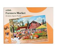 Relish ‘Farmers Market’ Puzle de 63 Piezas diseñado para Personas ancianas con Demencia/Alzheimer’s