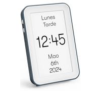 Relish - Reloj de demencia con conexión de día, calendario digital con día, fecha y hora, pantalla grande clara, opciones personalizadas