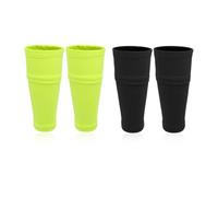 RELKLYU 2 Pares De Cubiertas De Piernas De Fútbol para Niños, Cubiertas De Piernas Elásticas, Equipos Deportivos De Fútbol, Accesorios Deportivos De Fútbol.