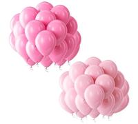 RELKLYU 40 Globos, Decoración Rosa, Accesorios De Boda, Diseño De Escena Fotográfica, Protección del Medio Ambiente Y Seguridad.