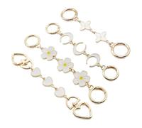 RELKLYU Cadena De Extensión De La Bolsa De 4 Piezas, Accesorios Simples Y Versátiles, Accesorios De Embalaje De Bolsas, Modificación De Correa para El Hombro.