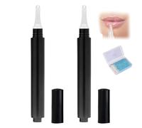 Rellenador De Labios Tulipán, Aceite Labial Tulipán, Rellenador Labial Tulipán, Hidratante, Transparente, Barra De Silicona Para Dar Volumen A Tus Labios (Negro)