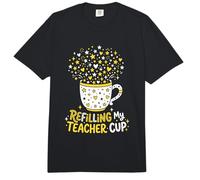 Rellenando la Taza de mi Maestro en Vacaciones Comfort Colors Adult Heavyweight T-Shirt
