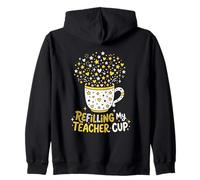 Rellenando la Taza de mi Maestro en Vacaciones Sudadera con Capucha