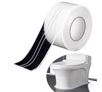 rellenar la cinta de sellado, Cinta for calafatear esquinas autoadhesiva de PVC, transparente, 38/50 mm x 3,2 m, for lavabo de baño, 1/2/3 piezas(Clear,L320cmx5cm-3PC)