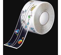 rellenar la cinta de sellado, Cinta for calafatear esquinas autoadhesiva de PVC, transparente, 38/50 mm x 3,2 m, for lavabo de baño, 1/2/3 piezas(Clear Holiday,L320cmx5cm-2PC)