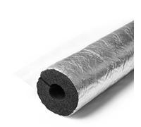 Relleno aislante para tuberías Tubo autoadhesivo precortado for aislamiento de tuberías espuma lámina aluminio, diámetro interior 4,7-16,7 pulgadas 0,7-1,1 39,3(37.7*3*100cm/14.8*1.1*39.3in)