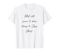 Relleno con Poder para el Oso sin Jesucristo - Biblia Camiseta