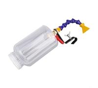 Relleno de agua de ángulo de metal de corte y plástico para 500 ml con capacidad de eliminación de pulverizador de agua, boquilla de polvo