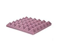 Relleno de algodón, esponja insonorizante, espumas absorbentes del sonido, espuma acústica estudio, panel tratamiento acústico(Purple)