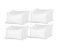 Relleno de almohada de 12 x 20 cm, relleno de poli?ster, funda est?ndar, paquete de 12