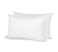 Relleno de almohada de 12 x 20 cm, relleno de poli?ster, funda est?ndar, paquete de 2