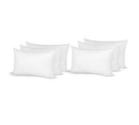 Relleno de almohada de 12 x 20 pulgadas, relleno de poli?ster, funda est?ndar, paquete de 6