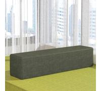 Relleno de colchón de cama de 120/150/180/200 cm, relleno de espacio para extensión de colchón de pared para llenar espacio entre cabecero y funda extraíble (gris oscuro, 180 x 10 x 8 cm)