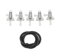 Relleno de Combustible de Gasolina, ángulo Recto de 90 Grados 1/4 6 Mm 7 Mm Filtro de Combustible en Línea para DT100 DT125 DT175 BW350 BW50 BW80