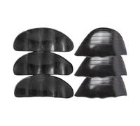 Relleno de dedos para zapatos demasiado grandes, 3 pares de almohadillas para los dedos | Almohadillas de lengua de espuma de poliuretano antideslizantes transpirables para zapatos de