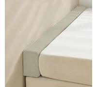 Relleno de espacio de cama para cabecera colchón, Esponja suave de alta densidad 50D, Almohada extensor de colchón Entre el cabecero y el cama o la pared, Funda extraíble(Size:100x10x15cm/39x4x6in,Col
