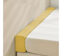 Relleno de espacio de colchón, rectangular, extensor de colchón, conector extraíble para llenar el espacio entre cabecero o pared (190 x 5 x 10 cm)