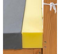 Relleno De Espacio Para Cama Y Extensor De Colchón Para Camas Individuales/gemelos/queen/king - Espuma De Alta Densidad 45d | Ajuste De Espacio De 1,2 A 7,8 Pulgadas, Amortiguador An(Size:120x10x12cm)