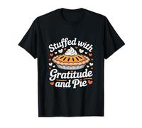 Relleno de gratitud y pastel de Acción de Gracias Camiseta