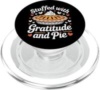 Relleno de gratitud y pastel de Acción de Gracias PopSockets PopGrip para MagSafe
