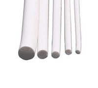 relleno de huecos Esponja Cordón Tira Bar Blanco Redondo Silicona Caucho Espuma Sello Junta Embellecedor aislamiento de puertas (Size : 1 Meter, Color : 12mm Diameter)