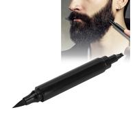 Relleno de Lápiz para Barba 2 en 1 para Hombre, Bolígrafo de Estilismo para Peluquero, Horquilla de 4 Puntas a Prueba de Sudor, Cobertura de Larga Duración, Reparación de Bigote,