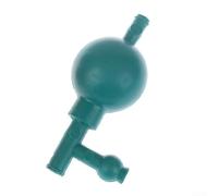 Relleno de pipeta de goma, 1 herramienta de laboratorio de tres válvulas para manejo de líquidos con bombillas de goma flexibles, rendimiento en entornos de laboratorio industriales y educativos