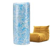 Relleno de puf, relleno suave para cojines de 5 libras, relleno de puff multicolor y de forma, ideal para rellenar sillas de saco, almohadas, camas para perros, sofá otomano, cojines para
