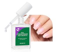 Relleno de ranura de uñas de crecimiento del endurecimiento de uñas Gelike ec: reparación del reforzador de uñas rosa transparente 6 en 1 para uñas delgadas dañadas y frágiles