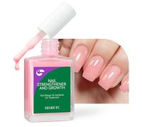 Relleno de ranura de uñas de crecimiento del endurecimiento de uñas Gelike ec: reparación del reforzador de uñas rosa transparente 6 en 1 para uñas delgadas dañadas y frágiles