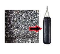 Relleno de saco de boxeo, relleno de saco deportivo, relleno de saco profesional para boxeo, kickboxing, karate, taewquondo, - granulado de caucho - 20Kg