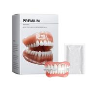 Relleno Dental Cosmético Instant Smile: Corrector De Espacios Entre Dientes For Un Aspecto Natural, Reemplazo Emergencia Y Aumento Confianza, Ajuste Cómodo