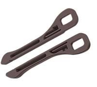 Relleno for espacio de asiento de coche for Dacia for Duster 2000-2024, juego de 2 piezas organizador de enchufe con ranura que evita que los artículos se caigan entre los asientos(B-brown)