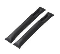 Relleno Hueco Asiento Coche para Volvo EX90 2024-2026, Tapón Ranura Evita Caída, Funda Protector Espacio Cuero Negro PU Suave, Organizador Accesorios Interior Auto,Black