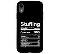 Relleno Nutrición Divertido Traje De Acción De Gracias Os Carcasa para iPhone XR