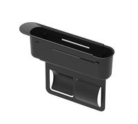 Relleno para el Hueco del Asiento del Coche para BMW M3 E90 f80 G80 G81, Caja de Almacenamiento con Bolsillo Lateral, Caja Organizadora para el Hueco,Black