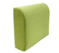 Relleno para Hueco de Cama, cojín de cuña Verde para sofá - 50x48x15cm, Soporte de Espuma de Alta Densidad, Almohadilla de posicionamiento de Color sólido, Relleno Completo para Hueco de Cab