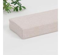 Relleno para Huecos de Cama, Almohada para cabecero Beige, cojín de Soporte extraíble para sofá de 55x15x20 cm, Relleno de Espuma de Alta Densidad para sofás, sillas y taburetes - Alfombra i