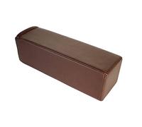 Relleno para Huecos de Cama, cojín Rectangular marrón para reposabrazos de sofá, Lavable, cojín de Soporte para cabecero, cojín Suave para mesita de Noche, sofás y Camas (tamañ