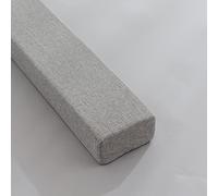 Relleno para huecos de cama, Tamaños personalizados multicolores de la almohada del relleno espacio cabecera y cama(Grey1,150 * 10 * 10cm)