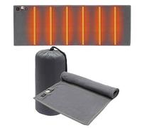 Relleno para Saco de Dormir calefactado - Esterilla Plegable cálida Ajustable 198 x 62 cm | para Saco de Dormir para Adultos, Hombres y Mujeres con calefacción USB, Camping al Aire Libre Picnic